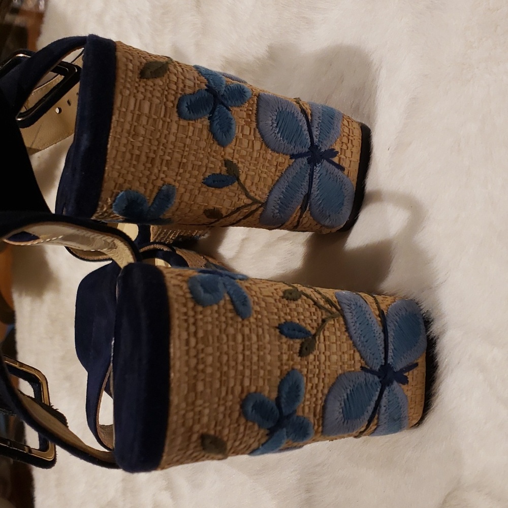 Jimmy Choo 40 wedges espedrile new with flowers design. - Picture 4 of 11
